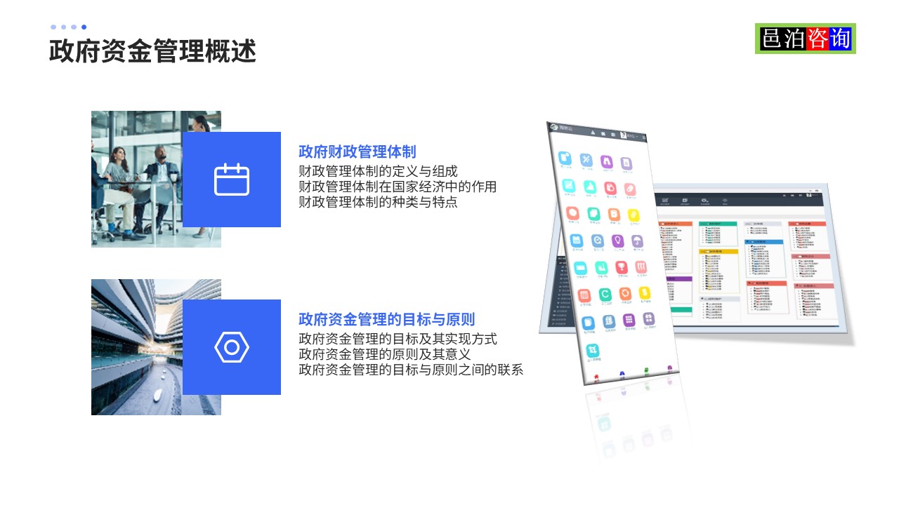 邑泊數(shù)字化智能化技術政府資金管理概述