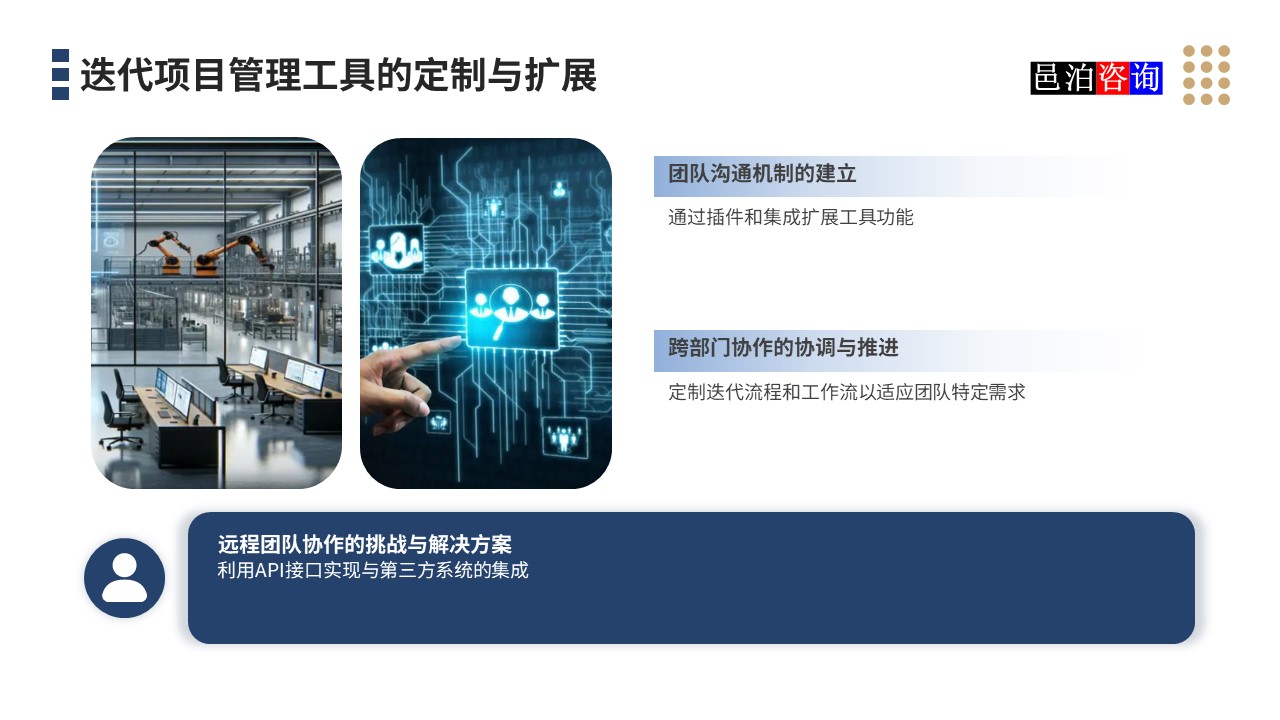 邑泊數(shù)字化智能化技術(shù)迭代項(xiàng)目管理工具的定制與擴(kuò)展