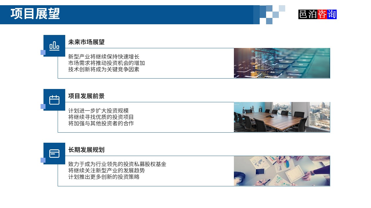 邑泊數(shù)字化智能化技術新型產業(yè)量化投資私募股權基金商業(yè)計劃書項目展望