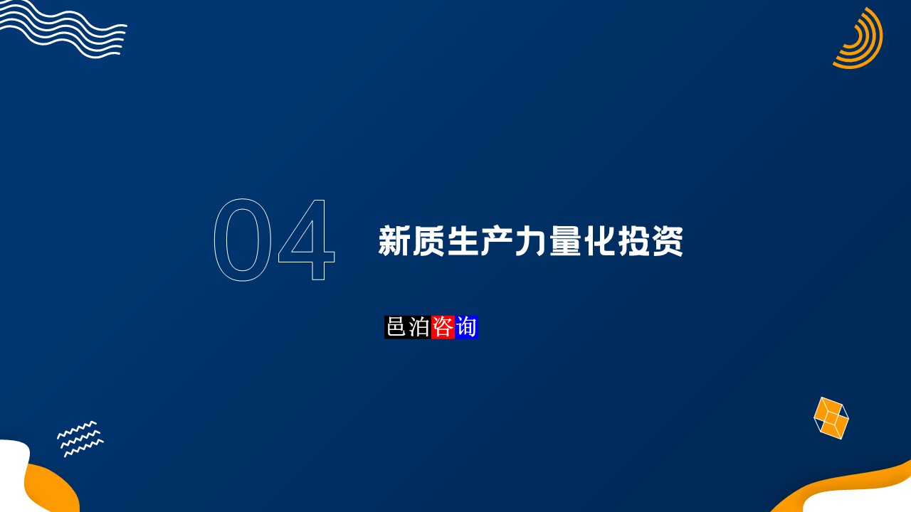 邑泊數(shù)字化智能化技術(shù)新質(zhì)生產(chǎn)力量化投資股權(quán)投資基金商業(yè)計(jì)劃書(shū)新質(zhì)生產(chǎn)力量化投資