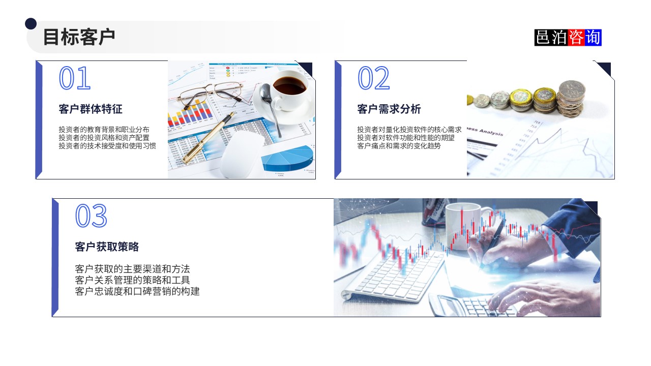 邑泊數(shù)字化智能化技術(shù)量化投資軟件商業(yè)計劃書目標(biāo)客戶
