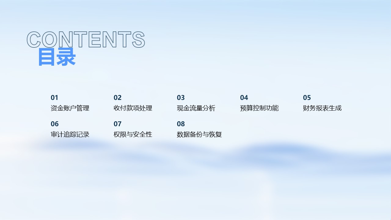 邑泊數(shù)字化智能化技術司庫資金管理軟件全解析目錄
