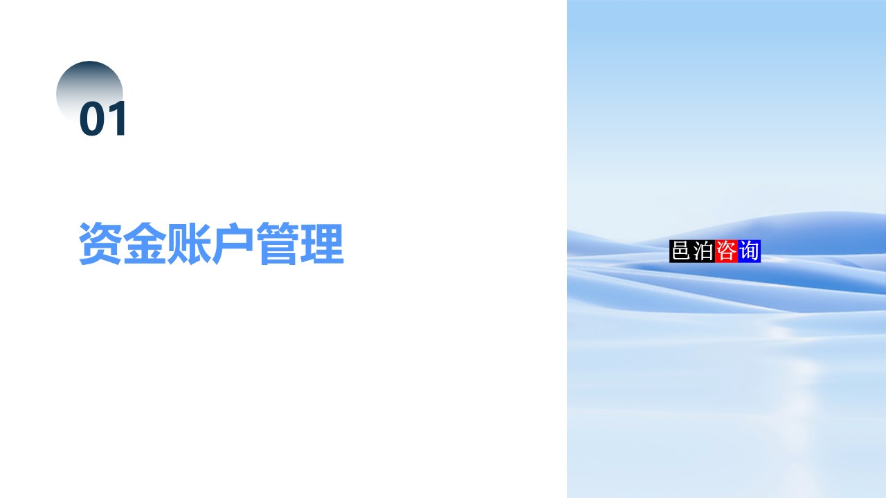 邑泊數(shù)字化智能化技術司庫資金管理軟件全解析資金賬戶管理