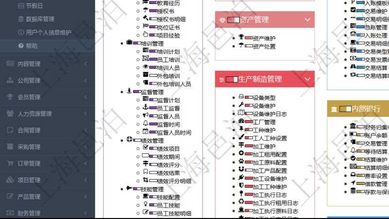 項目管理軟件通過html頁面組織和管理在線系統(tǒng)使用幫助，系統(tǒng)運維人員可通過幫助系統(tǒng)實時更新發(fā)布版本和使用說明書給用戶提供支持。同時用戶可通過進(jìn)度條獲得功能模塊成熟度與使用等級等信息。
