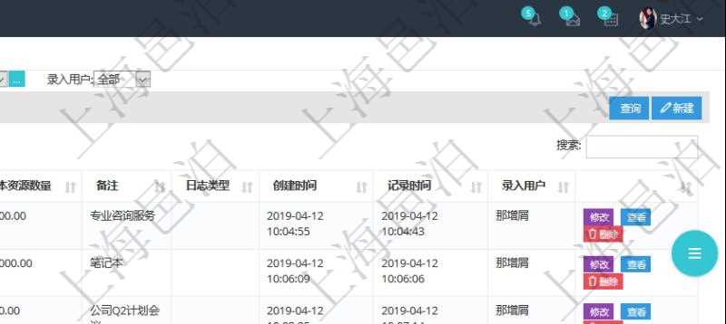 通過項目管理軟件人力資源管理系統(tǒng)可以查詢每個團隊的所有團隊成員的收支情況，也可以查詢得到每個員工在所有團隊下的收支情況，明細信息包括：人員、團隊、獲得資源類型、獲得資源數(shù)量、成本資源、成本資源數(shù)量、備注、日志類型、創(chuàng)建時間、記錄時間、錄入用戶。