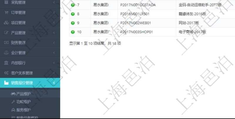 通過項(xiàng)目管理軟件銷售報(bào)價(jià)管理系統(tǒng)可以查詢維護(hù)報(bào)價(jià)產(chǎn)品信息：產(chǎn)品編號(hào)、產(chǎn)品名稱、產(chǎn)品描述、產(chǎn)品種類、產(chǎn)品單價(jià)、產(chǎn)品最低價(jià)、產(chǎn)品成本、產(chǎn)品數(shù)量、產(chǎn)品單位等。