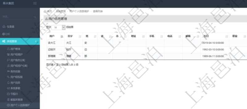 系統(tǒng)管理員可以查詢項(xiàng)目管理軟件中用戶的個(gè)人信息，比如：用戶名稱、姓名、省市、地址、手機(jī)、電話、郵箱、生日、職業(yè)、關(guān)于、頭像等。