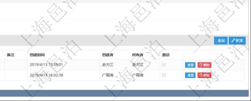 項目管理軟件會計管理模塊法人維護查詢還可以關(guān)聯(lián)查詢更多相關(guān)資料，比如法人賬戶列表：賬戶名稱、賬戶代碼、備注、創(chuàng)建時間、創(chuàng)建者、所有者、激活狀態(tài)等。