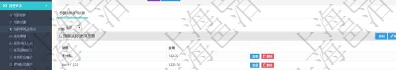 通過項目管理軟件財務(wù)管理模塊可以維護和查詢預(yù)算申請使用明細信息，比如：預(yù)算、序號、貨幣單位、申請金額、預(yù)算項目、項目引用、預(yù)算類型、備注、成本類別、申請時間、生效時間、申請用戶、審批用戶、申請目的、目的引用、已提交、審批通過、已劃款、賬戶、對方賬戶。同時，也可以維護查看預(yù)算實際使用發(fā)票信息。